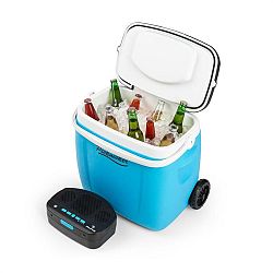 Auna Picknicker Trolley Music Cooler, chladiaci box, kufríkový, 36 l, BT reproduktor, modrý