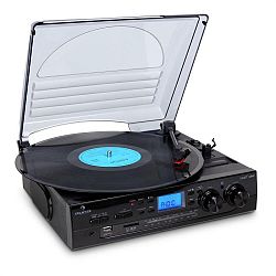 Auna TT-186E, stereo systém, gramofón, USB MP3 nahrávanie