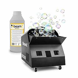Beamz B2500 Bubble Machine, súprava výrobníka bubliniek, vrátane 1 litra kvapaliny