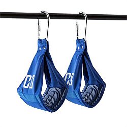 Capital Sports Armlug Ab Slings, max. 120 kg, modrá, tréningové ramenné opierky, karabínkové háky