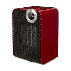 Klarstein Cozy Cube, keramický ohrievač, teplovzdušný, 900/1800W, náklon, 10-35°C, červený