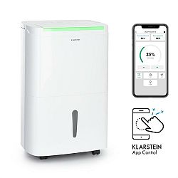 Klarstein DryFy Connect 40, odvlhčovač vzduchu, WiFi, kompresia, 750 W, 40l/d, 35-45m², biely