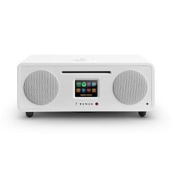 Numan Two, biele, 2.1 internetové rádio, CD, 30 W, USB, bluetooth, Spotify Connect, DAB+